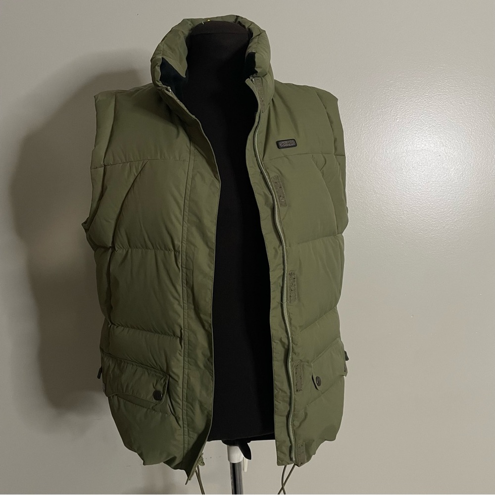 Oakley Olive Green Puffer Vest